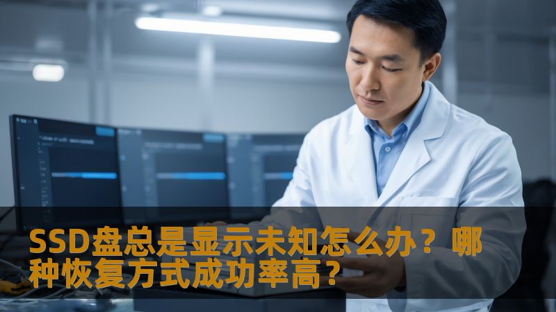 SSD盘总是显示未知怎么办？哪种恢复方式成功率高？
