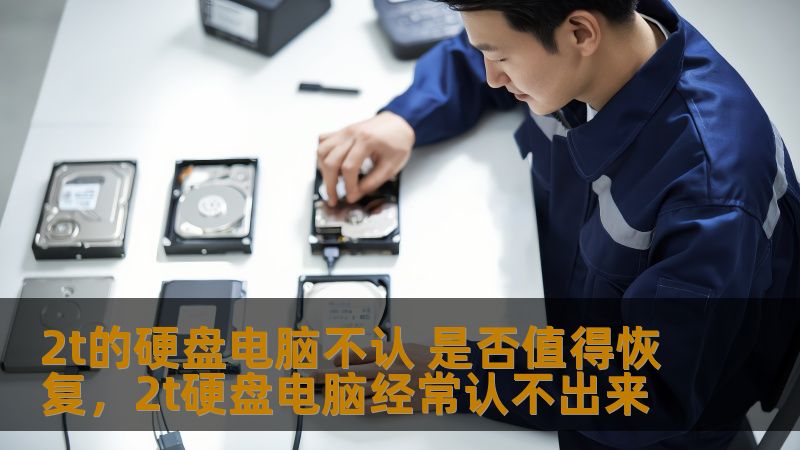 2t的硬盘电脑不认 是否值得恢复，2t硬盘电脑经常认不出来