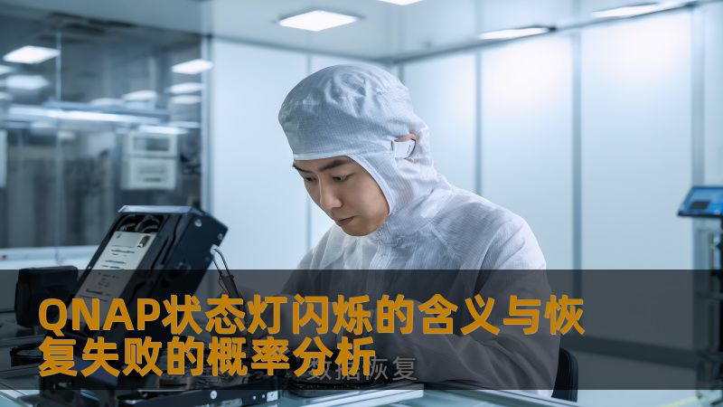了解QNAP状态灯闪烁的含义，以及恢复失败的概率，帮助您更好地解决数据丢失问题。