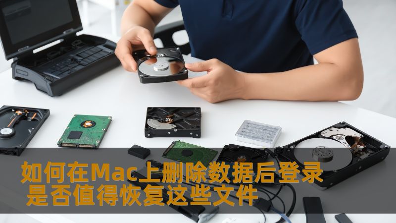 如何在Mac上删除数据后登录 是否值得恢复这些文件 如何在Mac上删除数据后登录 是否值得恢复这些文件