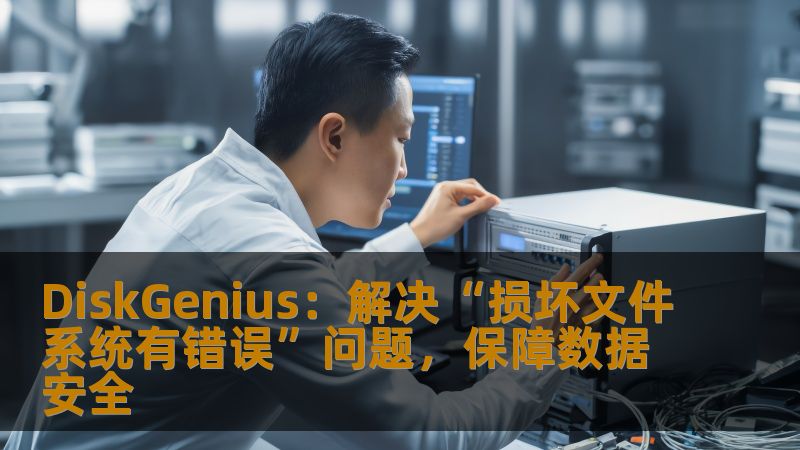DiskGenius：解决“损坏文件系统有错误”问题，保障数据安全