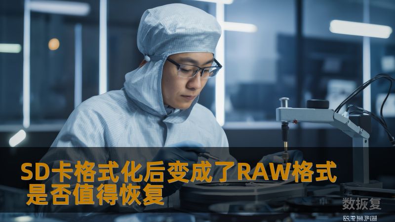 SD卡格式化后变成了RAW格式 是否值得恢复 SD卡格式化后变成了RAW格式 是否值得恢复