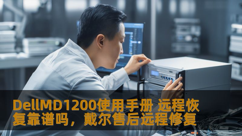 DellMD1200使用手册 远程恢复靠谱吗，戴尔售后远程修复