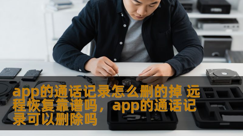 app的通话记录怎么删的掉 远程恢复靠谱吗，app的通话记录可以删除吗