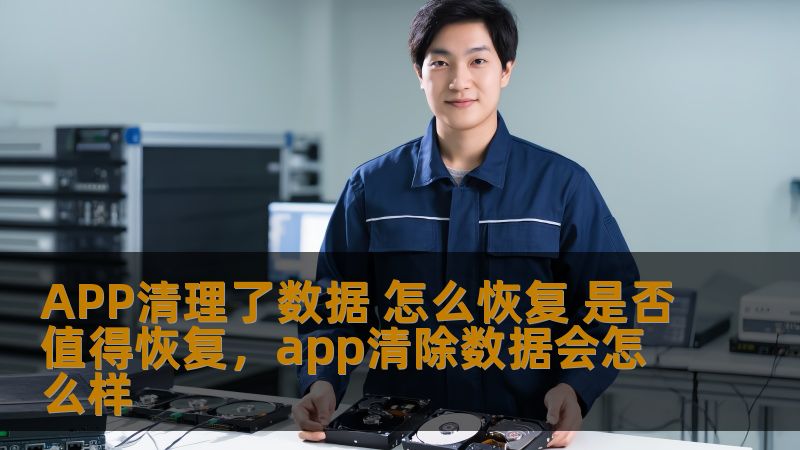 APP清理了数据 怎么恢复 是否值得恢复，app清除数据会怎么样