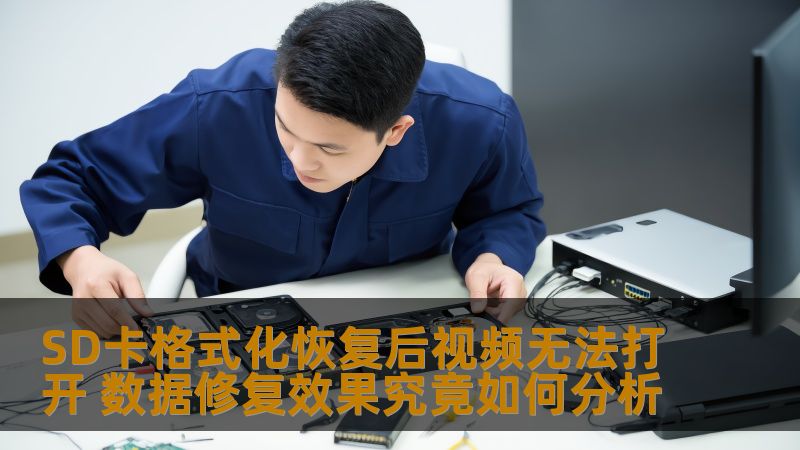 SD卡格式化恢复后视频无法打开，了解数据修复效果及常见故障分析，提供详细操作步骤与实战案例。