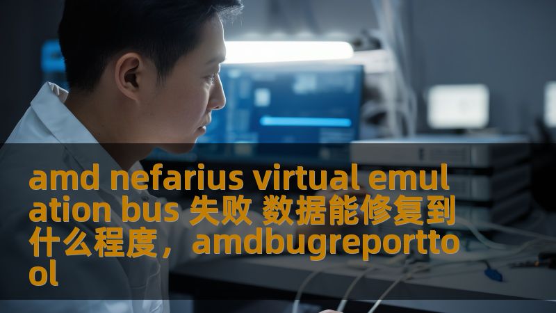 amd nefarius virtual emulation bus 失败 数据能修复到什么程度，amdbugreporttool
