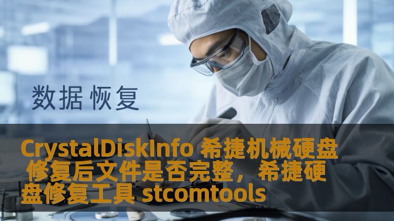 CrystalDiskInfo 希捷机械硬盘 修复后文件是否完整，希捷硬盘修复工具 stcomtools