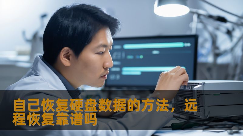 了解自己恢复硬盘数据的方法，探讨远程恢复的可靠性，帮助您有效应对数据丢失问题。