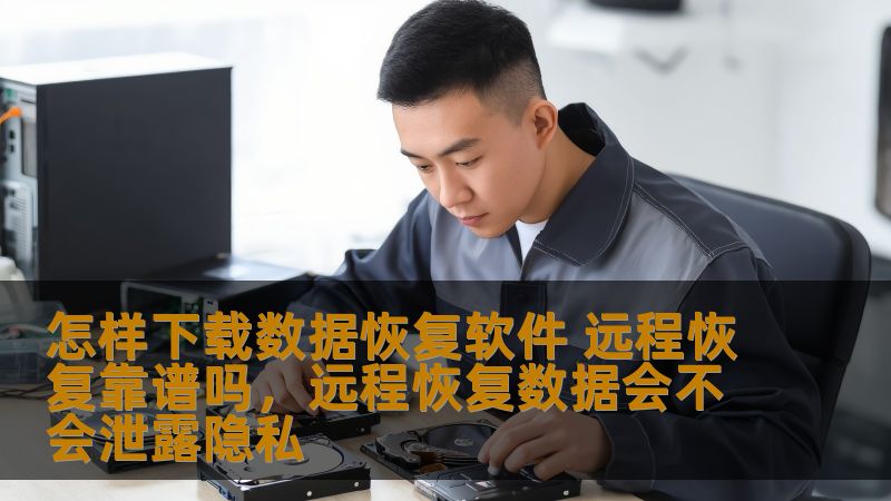 怎样下载数据恢复软件 远程恢复靠谱吗，远程恢复数据会不会泄露隐私