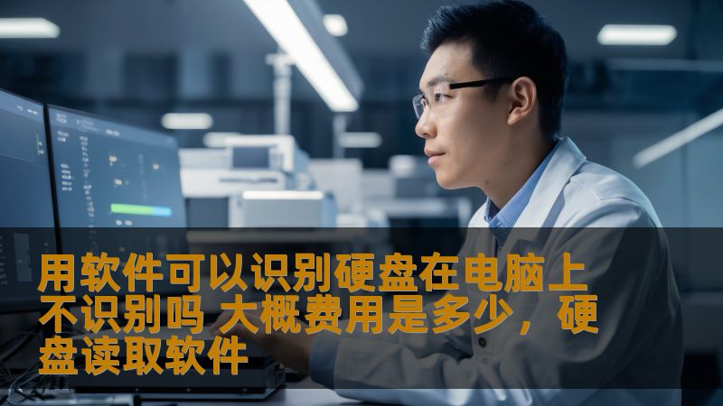 用软件可以识别硬盘在电脑上不识别吗 大概费用是多少，硬盘读取软件
