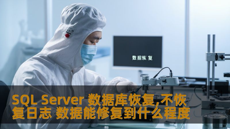 SQL Server 数据库恢复,不恢复日志 数据能修复到什么程度