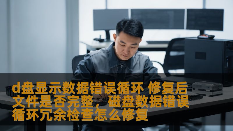 d盘显示数据错误循环 修复后文件是否完整,磁盘数据错误循环冗余检查怎么修复 d盘显示数据错误循环 修复后文件是否完整,磁盘数据错误循环冗余检查怎么修复