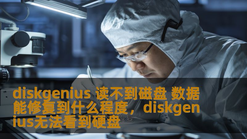 磁盘无法读取是一种常见的数据丢失问题，但是否所有数据都能恢复？本文将详细探讨使用DiskGenius修复磁盘的有效性，并分析在不同情况下的数据恢复可能性。