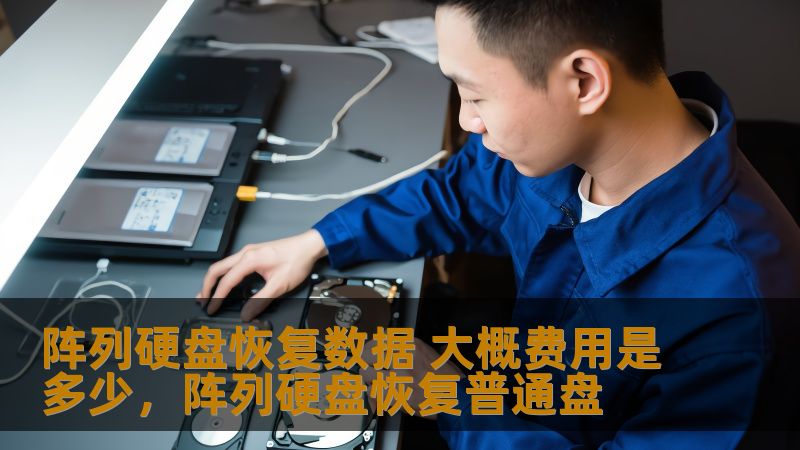 阵列硬盘损坏如何进行数据恢复？费用是多少？本文为您详细解析阵列硬盘恢复数据的价格及影响因素，帮助您了解数据恢复的整个过程，避免不必要的花费。