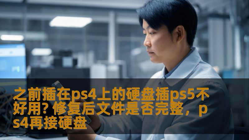 许多PS4玩家在升级到PS5后，会尝试将PS4硬盘直接插入PS5进行使用，但常常遇到无法正常识别、无法读取文件等问题。本文将详细分析这种情况的原因，并介绍如何修复这些问题，确保文件完整无缺，助你无缝过渡到下一代游戏体验。