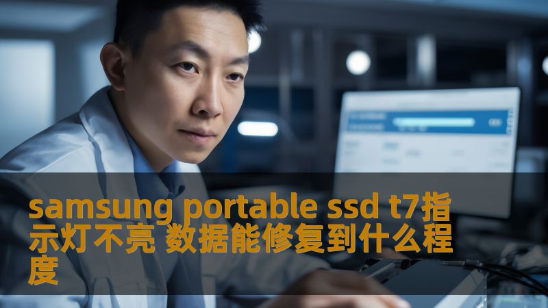 samsung portable ssd t7指示灯不亮 数据能修复到什么程度 samsung portable ssd t7指示灯不亮 数据能修复到什么程度