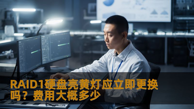 RAID1硬盘亮黄灯应立即更换吗?费用大概多少 RAID1硬盘亮黄灯应立即更换吗?费用大概多少