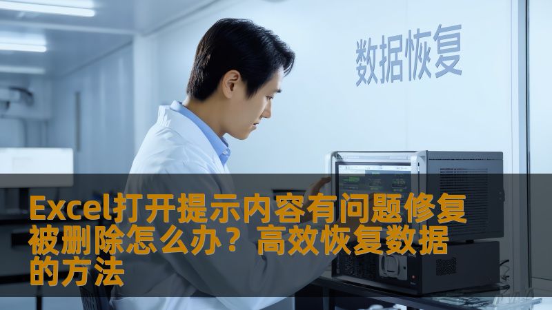 Excel打开提示部分内容有问题修复时被删除怎么办？本文将为您提供高效的数据恢复方法，助您轻松解决Excel文件损坏问题。
