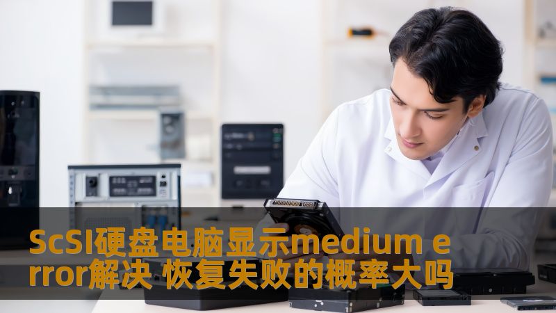 ScSI硬盘显示medium error的原因及解决方案，分析恢复失败的概率和成功率，帮助用户有效应对数据丢失问题。