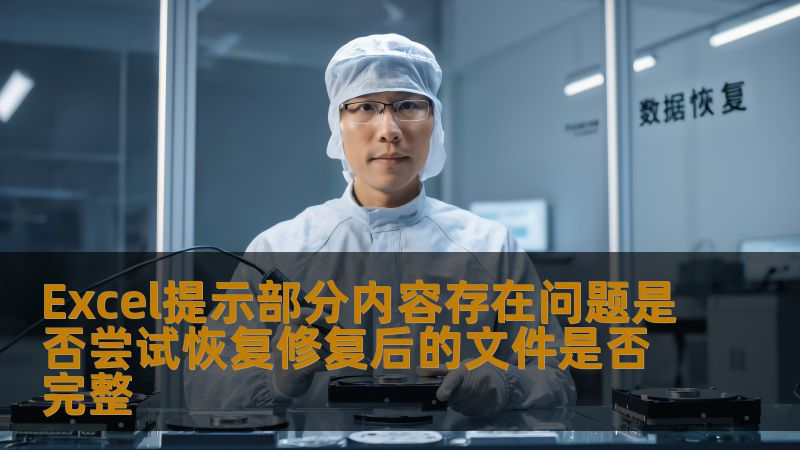 Excel提示部分内容存在问题是否尝试恢复修复后的文件是否完整 Excel提示部分内容存在问题是否尝试恢复修复后的文件是否完整