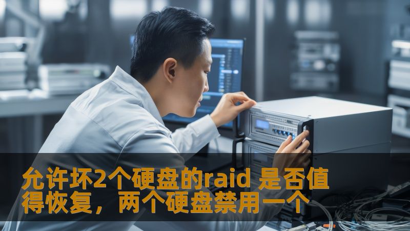 本文探讨了RAID阵列在遭遇两个硬盘损坏时的恢复价值与风险，分析了该情况下数据恢复的可行性和必要性，帮助用户做出是否恢复的决策。