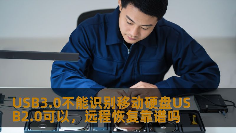 遇到USB3.0不能识别移动硬盘而USB2.0可以使用的情况，远程恢复的可靠性如何？本文深入分析故障原因及恢复方法。