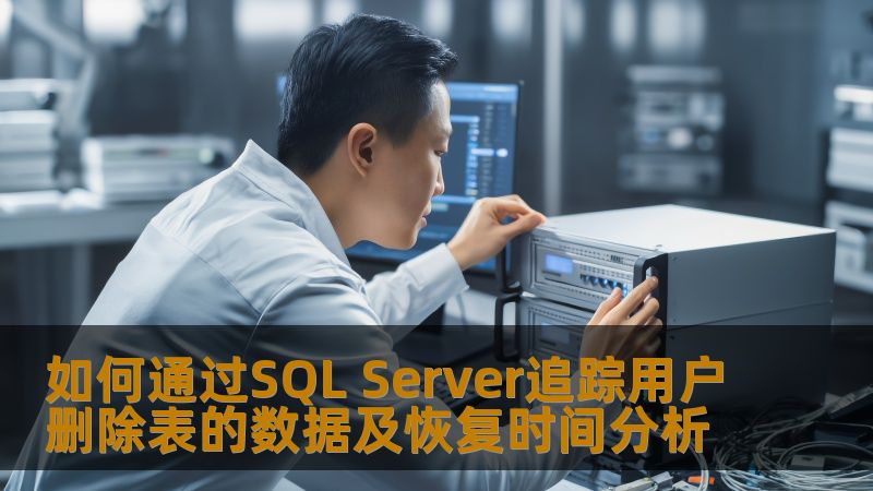 探索如何通过SQL Server追踪用户删除表的数据及恢复时间分析，帮助用户有效应对数据丢失问题。
