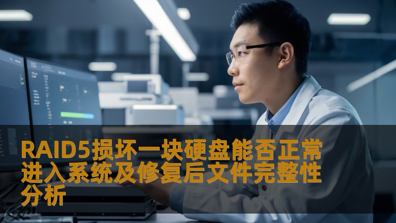RAID5损坏一块硬盘能否正常进入系统及修复后文件完整性分析，深入探讨RAID5的数据恢复与完整性问题。
