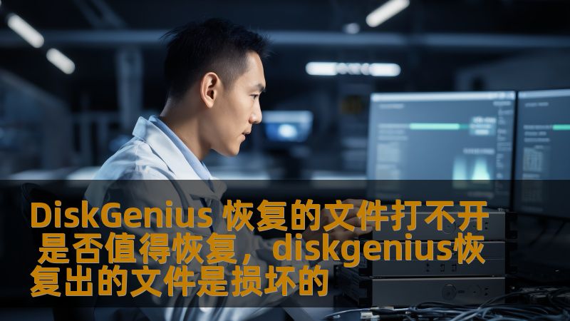 DiskGenius 恢复的文件打不开 是否值得恢复，diskgenius恢复出的文件是损坏的                    在日常生活中，数据丢失的情况屡见不鲜，尤其是当你在进行文件恢复操作时，发现恢复出来的文件无法打开。这时候，不禁让人产生疑问，DiskGenius恢复的文件打不开，究竟是否值得恢复呢？本文将深入探讨这个问题，帮助你更好地理解数据恢复的过程和判断恢复是否成功的标准。