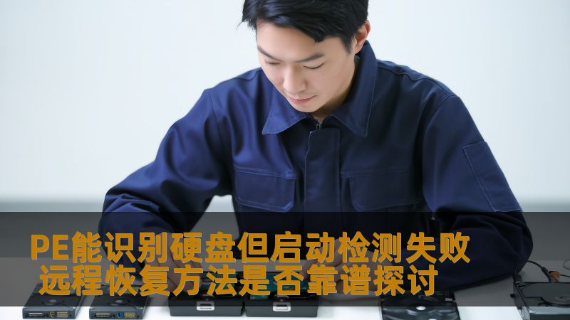 PE能识别硬盘但启动检测失败的远程恢复方法是否靠谱？本文深入探讨各种故障及其解决方案，助您轻松应对硬盘问题。