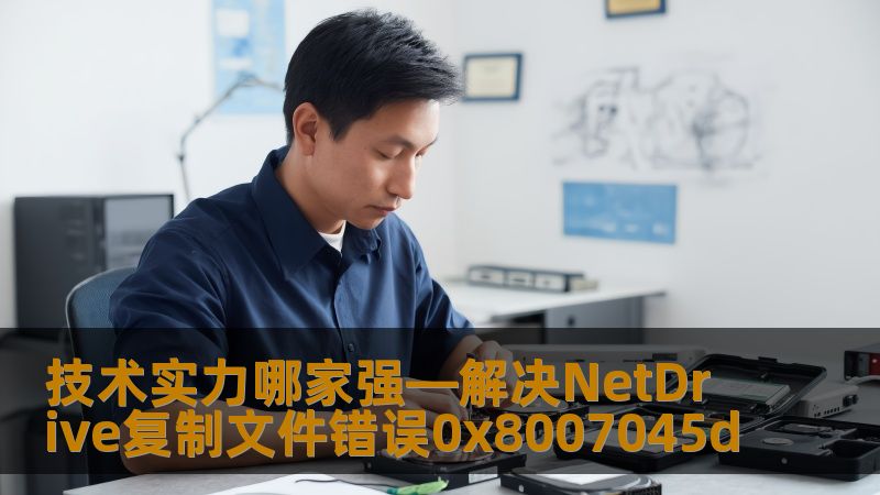 探讨解决NetDrive复制文件错误0x8007045d的技术实力，提供详细的故障分析与解决方案。