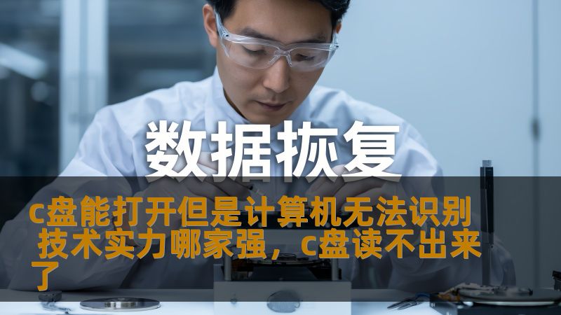 在使用电脑时，遇到“C盘能打开但计算机无法识别”的问题，可能会让你焦虑不已。别担心，本文将为你揭示如何通过专业技术手段解决这一问题，并为你推荐技术实力强大的服务商，让你无忧使用电脑。