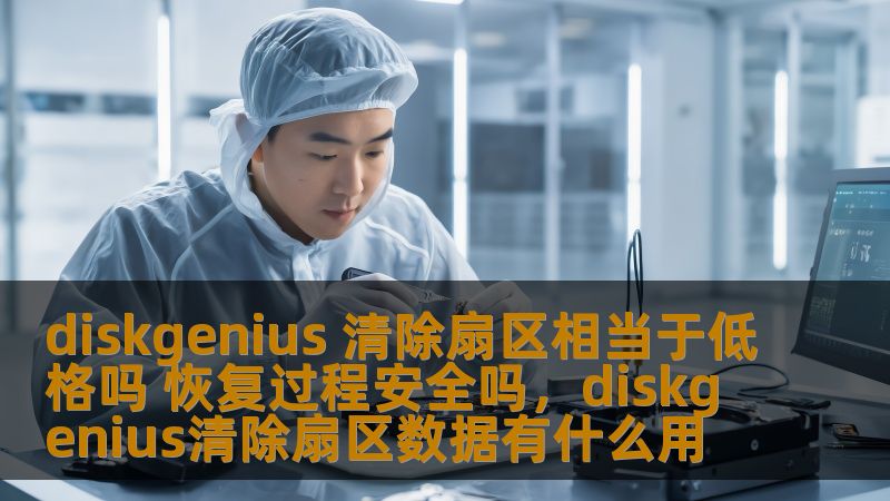 本文将详细探讨DiskGenius清除扇区操作与低格的关系，分析两者的异同，并进一步讨论数据恢复过程的安全性，帮助用户更好地了解如何使用DiskGenius进行磁盘管理和数据恢复。