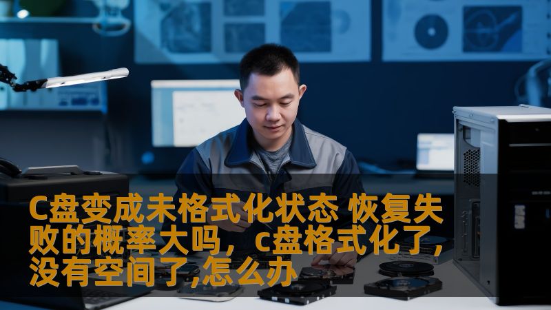 在日常使用电脑时，遇到C盘变成未格式化状态的情况并不少见，尤其是操作系统盘突然出现问题时。本文将详细探讨C盘变为未格式化状态的原因、恢复过程以及恢复失败的几率，帮助用户在面对突发状况时能够从容应对。