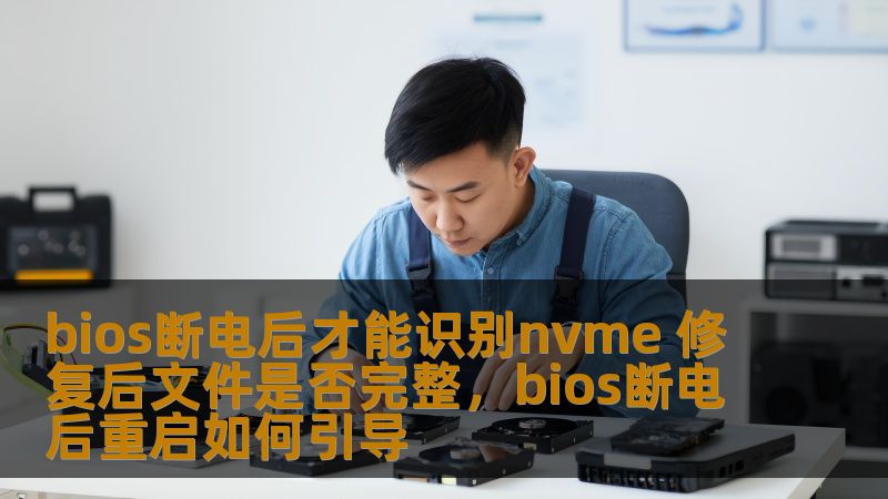 bios断电后才能识别nvme 修复后文件是否完整，bios断电后重启如何引导