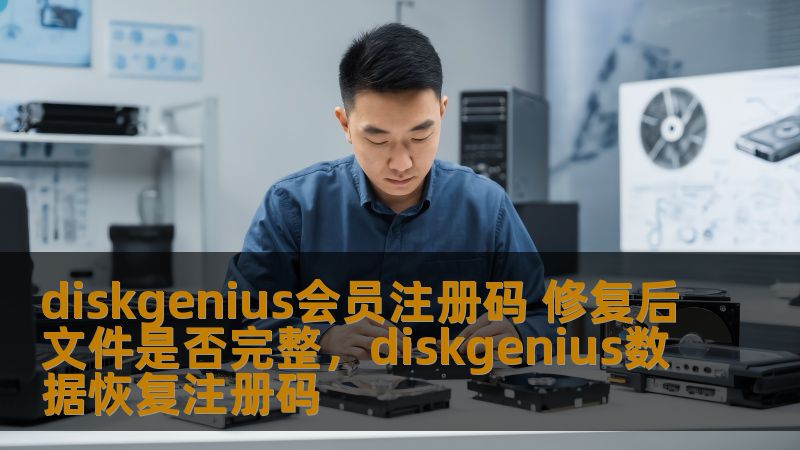 在数据恢复的过程中，DiskGenius一直以其强大的功能和高效的修复能力赢得了用户的青睐。那么，当我们使用DiskGenius会员注册码进行数据修复后，恢复的文件是否能够完全无损呢？本文将为您解答这一问题，并深入探讨DiskGenius的修复能力。