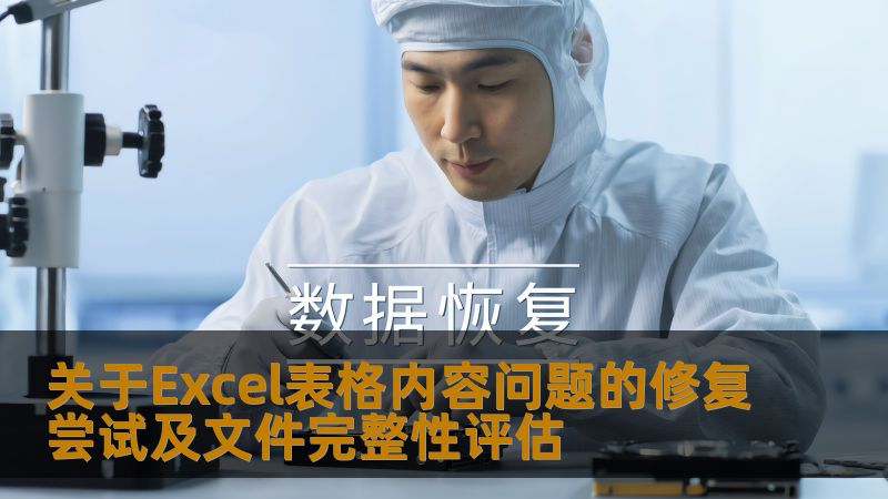 关于Excel表格内容问题的修复尝试及文件完整性评估