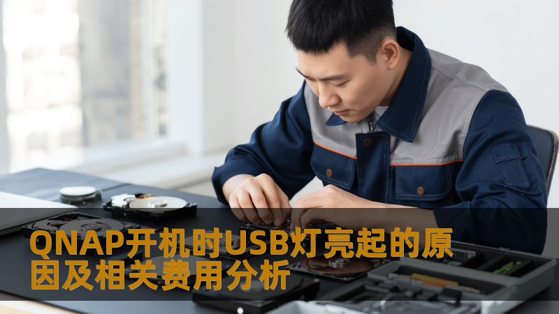 深入分析QNAP开机时USB灯亮起的原因及相关费用，提供故障分析和解决方案，帮助用户快速恢复数据。