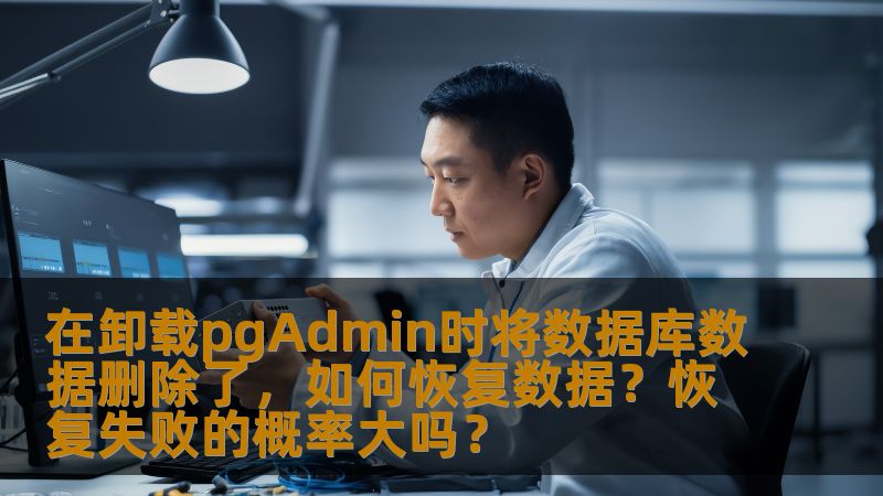 许多人在使用pgAdmin进行数据库管理时，往往会在卸载或重新安装过程中不小心删除了宝贵的数据库数据。那么，如何恢复这些数据？恢复失败的概率有多大？本文将详细解答这一问题，并提供实用的恢复方案。