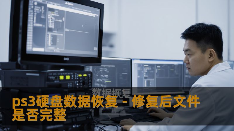 ps3硬盘数据恢复服务，确保修复后文件是否完整，解决数据丢失问题。