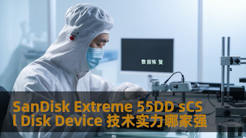 SanDisk Extreme 55DD sCSl Disk Device 技术实力哪家强-技王数据恢复中心