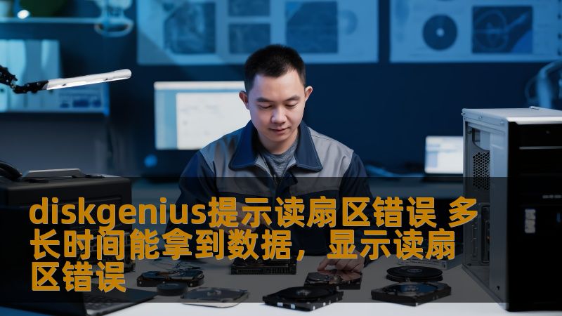 diskgenius提示读扇区错误 多长时间能拿到数据，显示读扇区错误