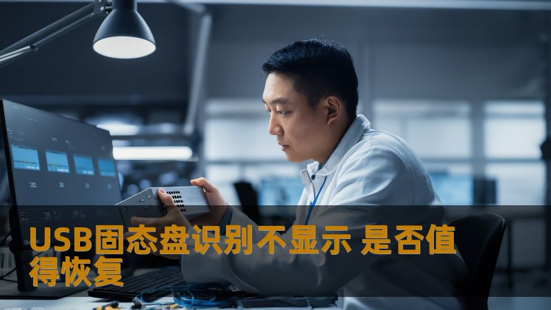 USB固态盘识别不显示 是否值得恢复