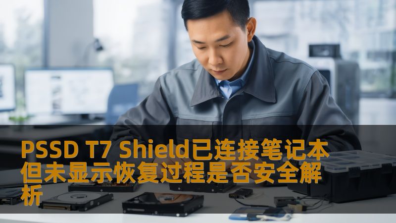 PSSD T7 Shield已连接笔记本但未显示恢复过程是否安全解析