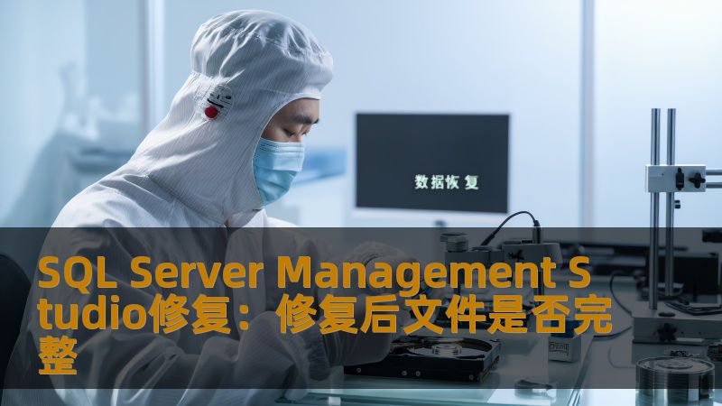 SQL Server Management Studio修复：修复后文件是否完整