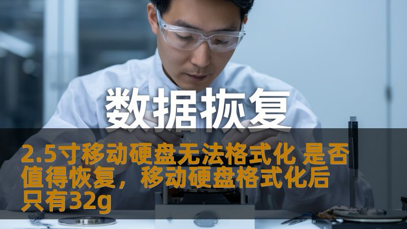 你是否遇到过2.5寸移动硬盘无法格式化的困扰？数据丢失、硬盘损坏、格式化失败等问题是许多人都会面临的挑战。这篇文章将为你深入分析如何解决无法格式化的移动硬盘问题，并探讨是否值得尝试数据恢复。