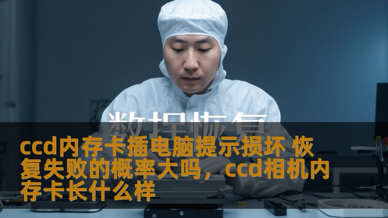 ccd内存卡插电脑提示损坏 恢复失败的概率大吗，ccd相机内存卡长什么样