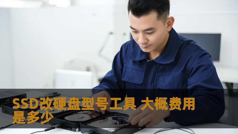 SSD改硬盘型号工具 大概费用是多少