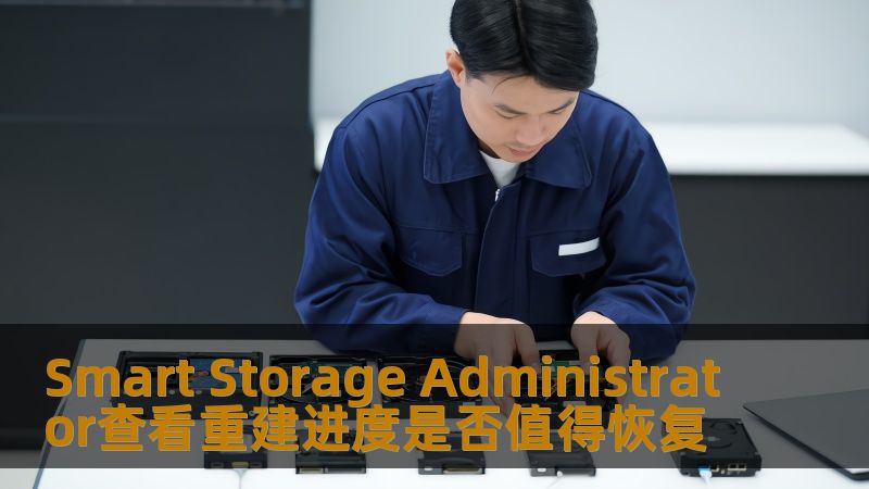 Smart Storage Administrator查看重建进度是否值得恢复